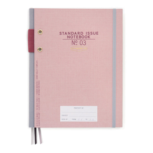 Standard Issue Notebook No.3 - Pink