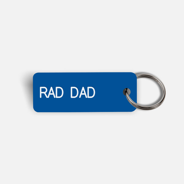 Rad Dad Keytag  - Sapphire