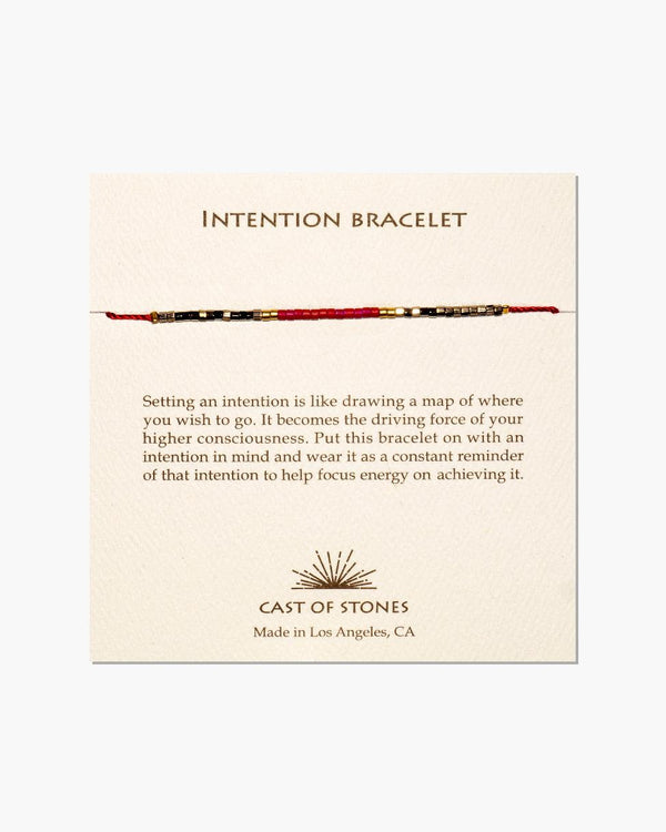 Intention Bracelet - Red Neutral