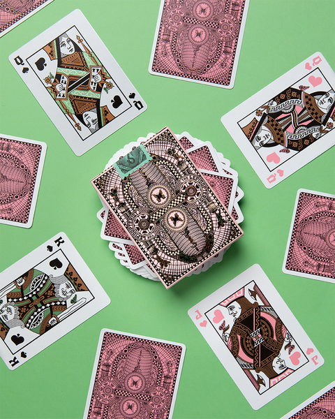 The Lepidopterist Playing Cards