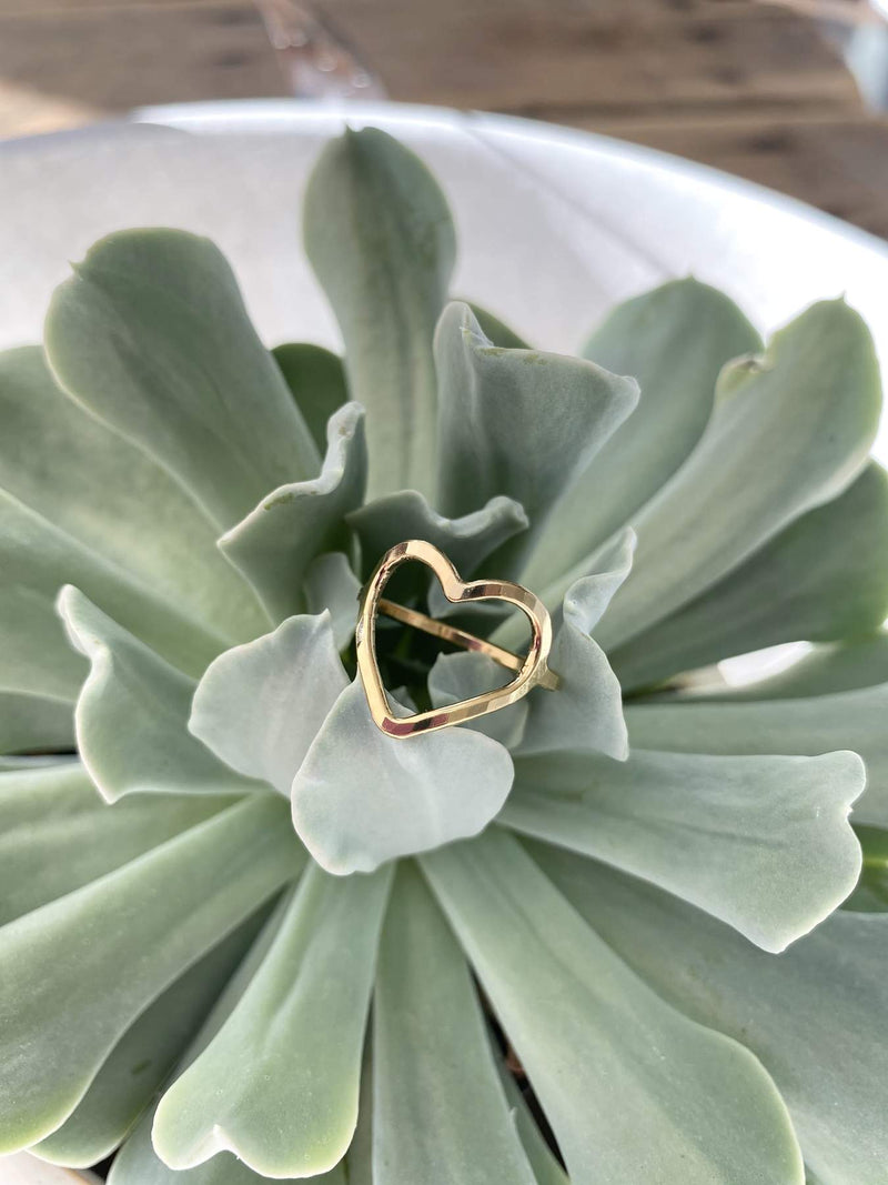 Heart Ring Gold Filled