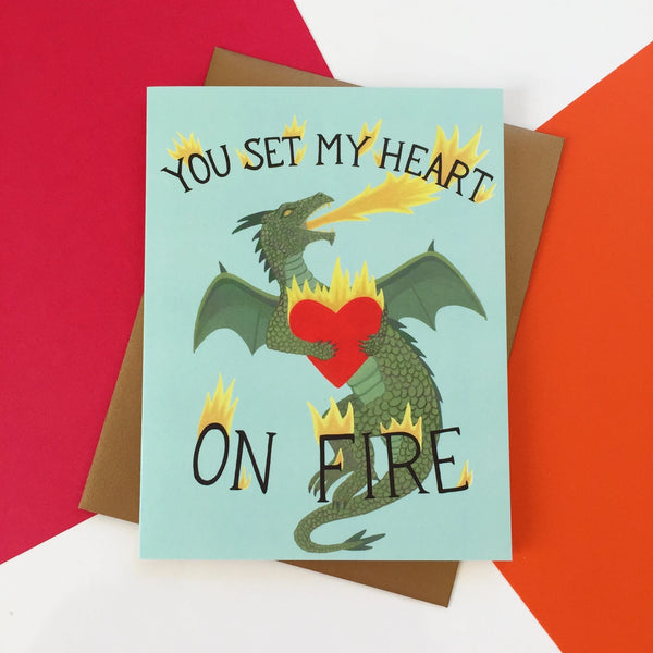 Dragon Heart Greeting Card