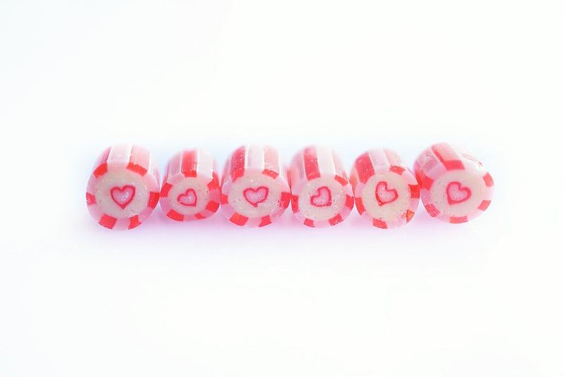 Pink Heart Cherry - Candy Tube