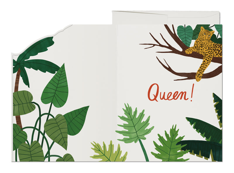 Queen of Life French Fold Card