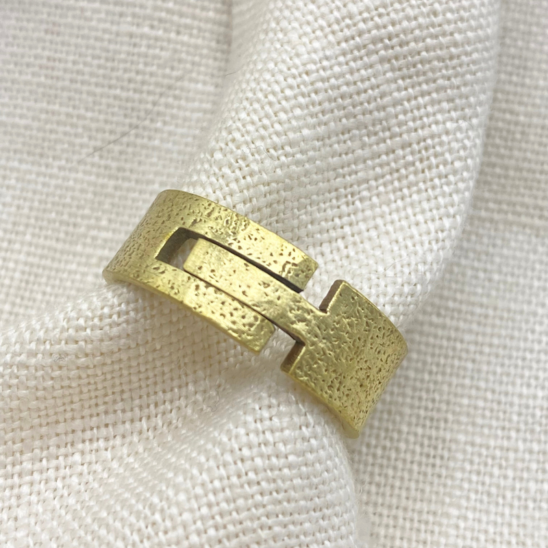 Adjustable Brass Ring