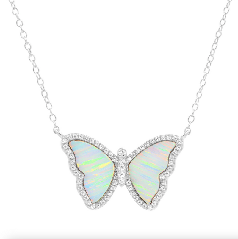 Opal Butterfly Pendant Collection - All Colors