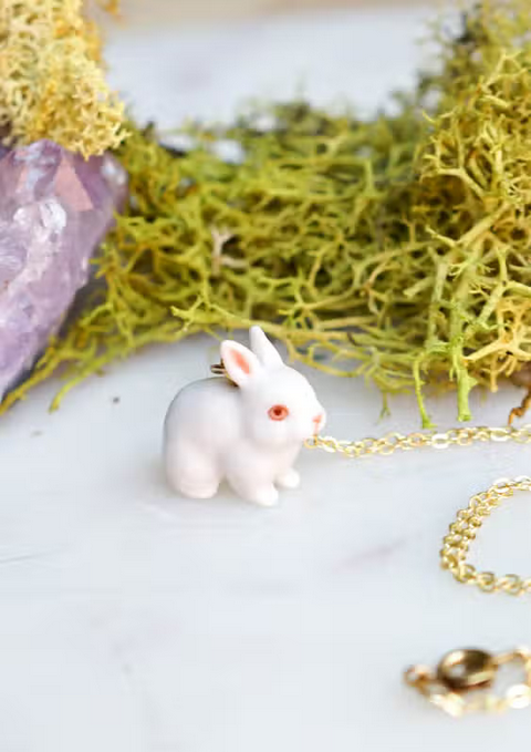 Tiny Bunny Necklace