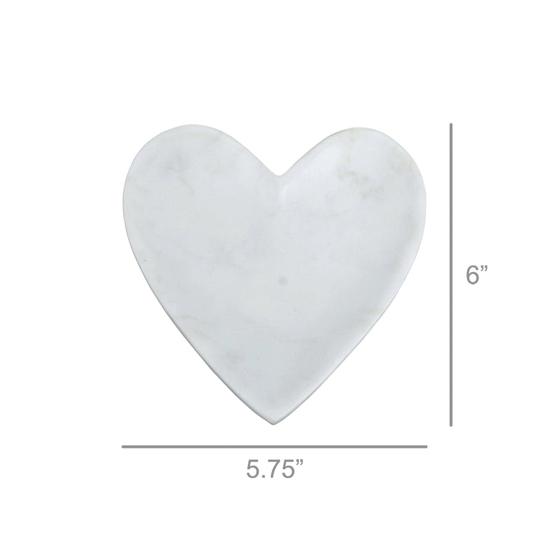 Marble Concave Heart Dish