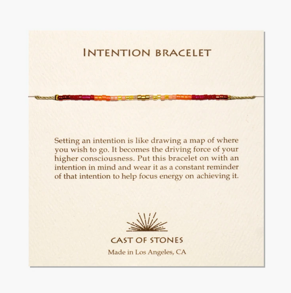 Intention Bracelet - Warm Ombre