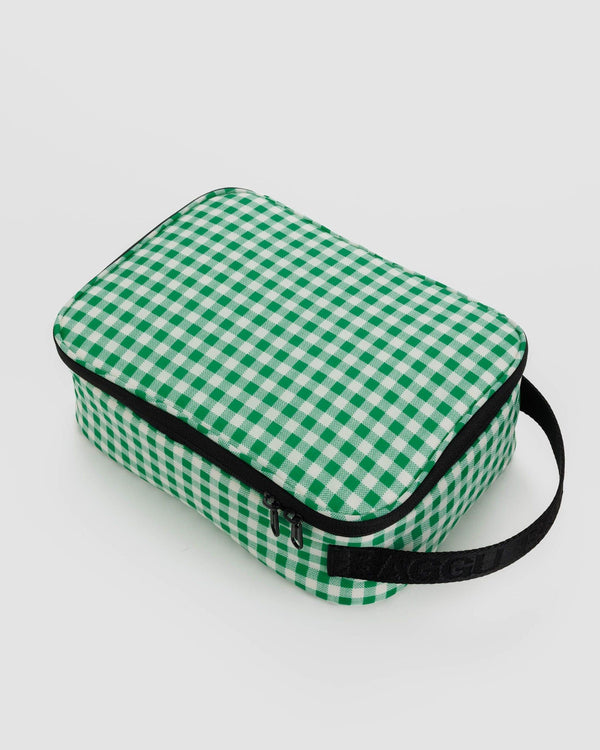 Lunch Box - Green Gingham