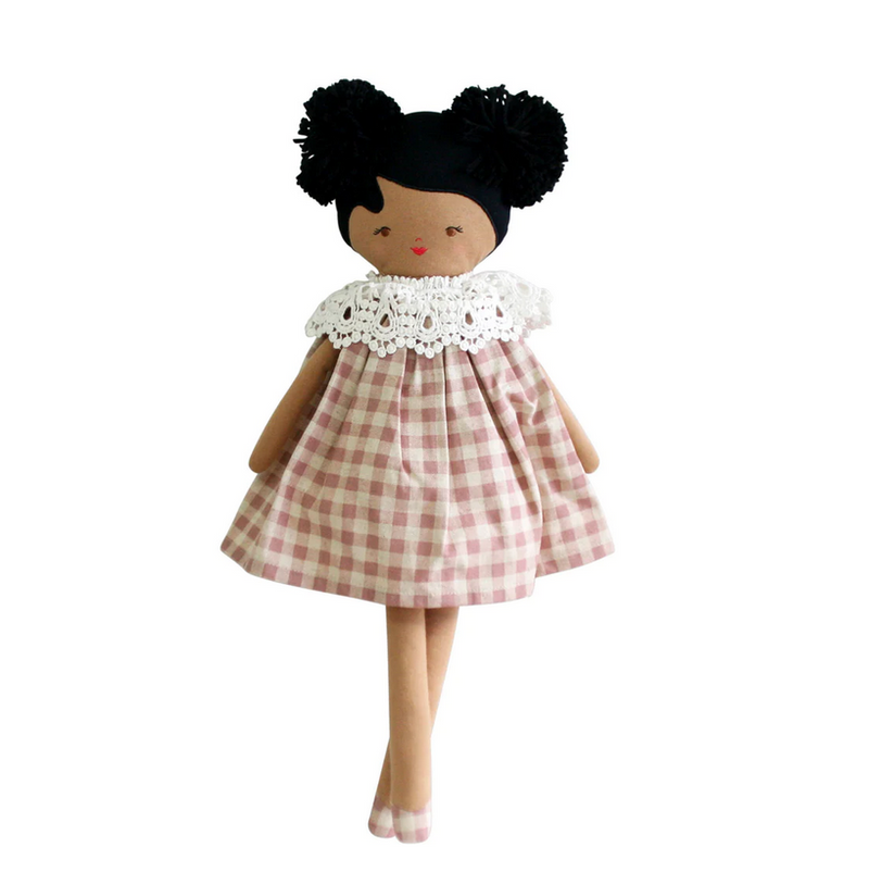 Aggie Doll - Rose Check