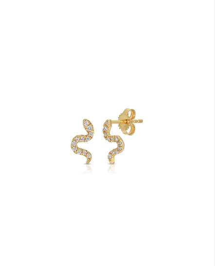 Scarlet 14k Gold Earrings