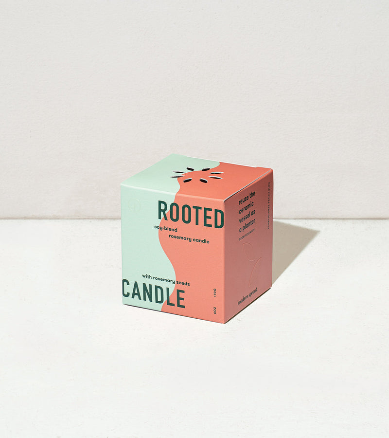 Rooted Candles - Rosemary and Cucumber