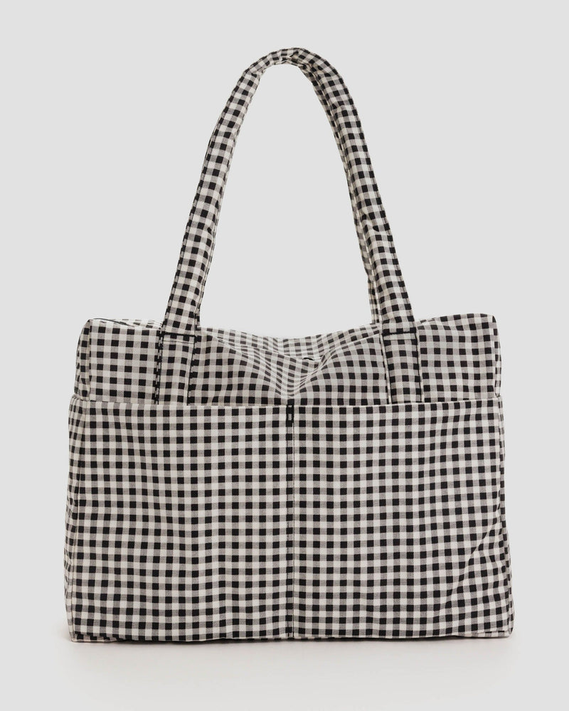 Cloud Carry-On Collection - Black & White Gingham
