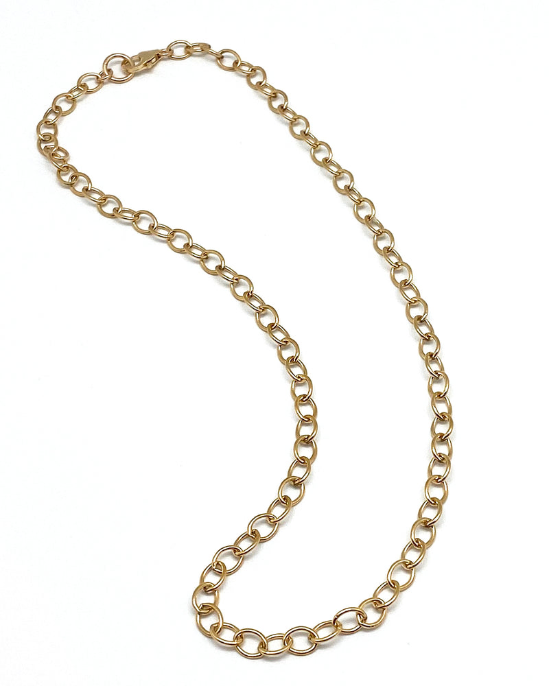 Large Oval Link Gold Filled Chain