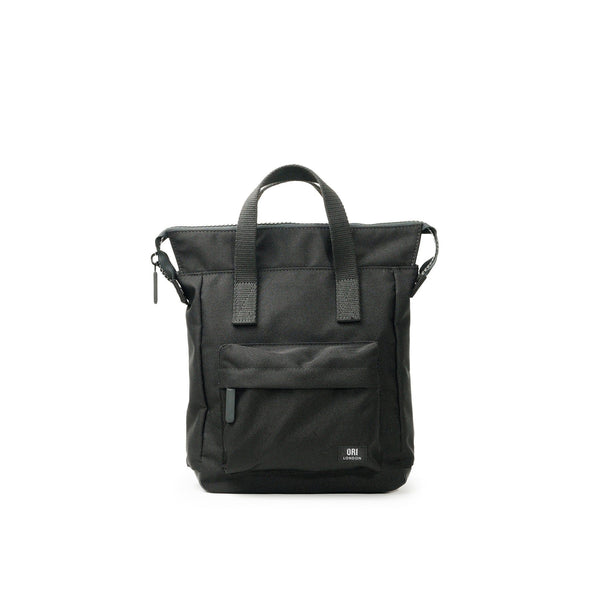 Black Label Bantry B Recycled Canvas Backpack - Small - All Black