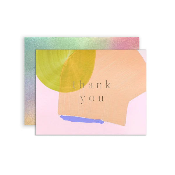 Tropea Thank You Handpainted Card