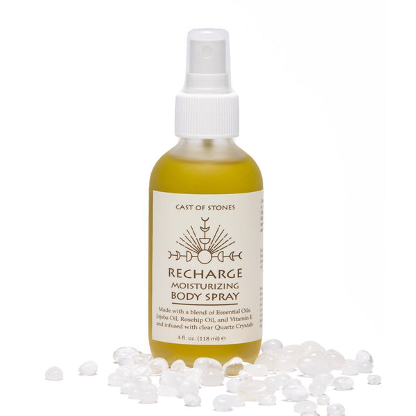 Recharge Moisturizing Spray with Clear Quartz Crystals